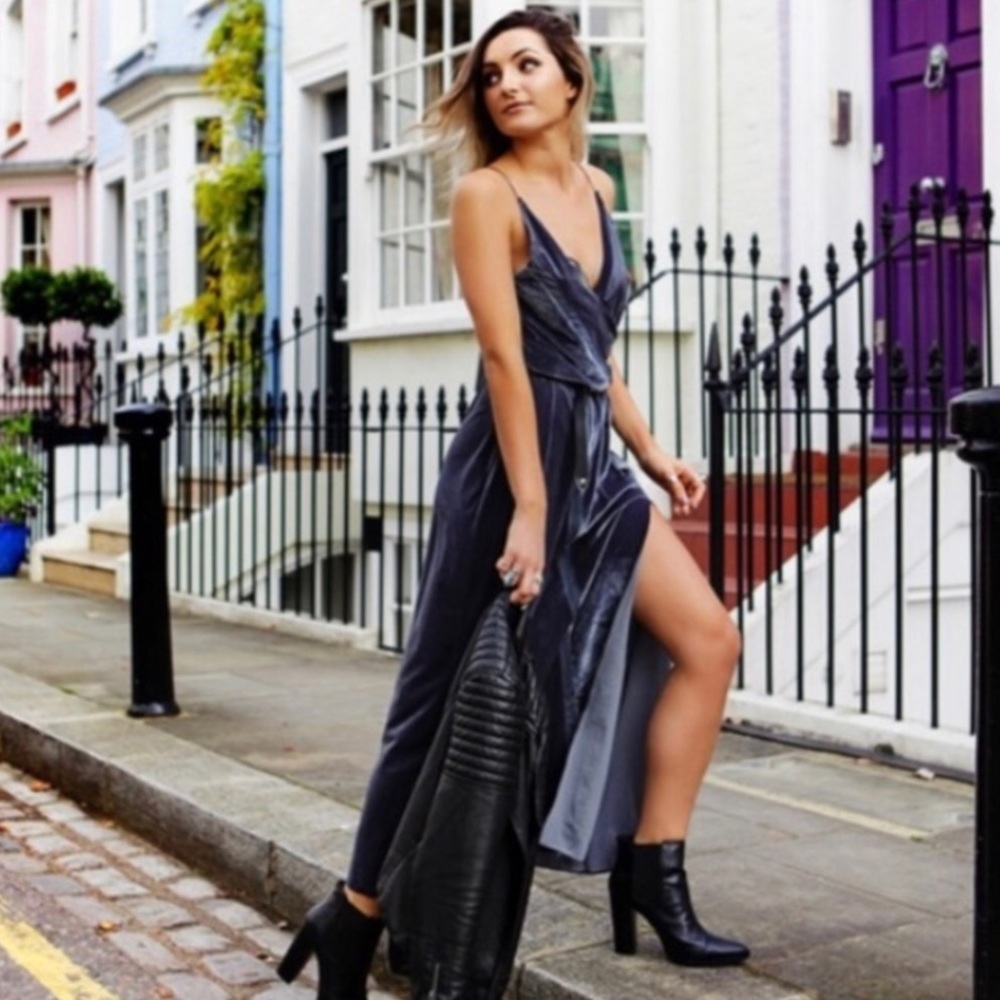 Velvet Maxi Dress